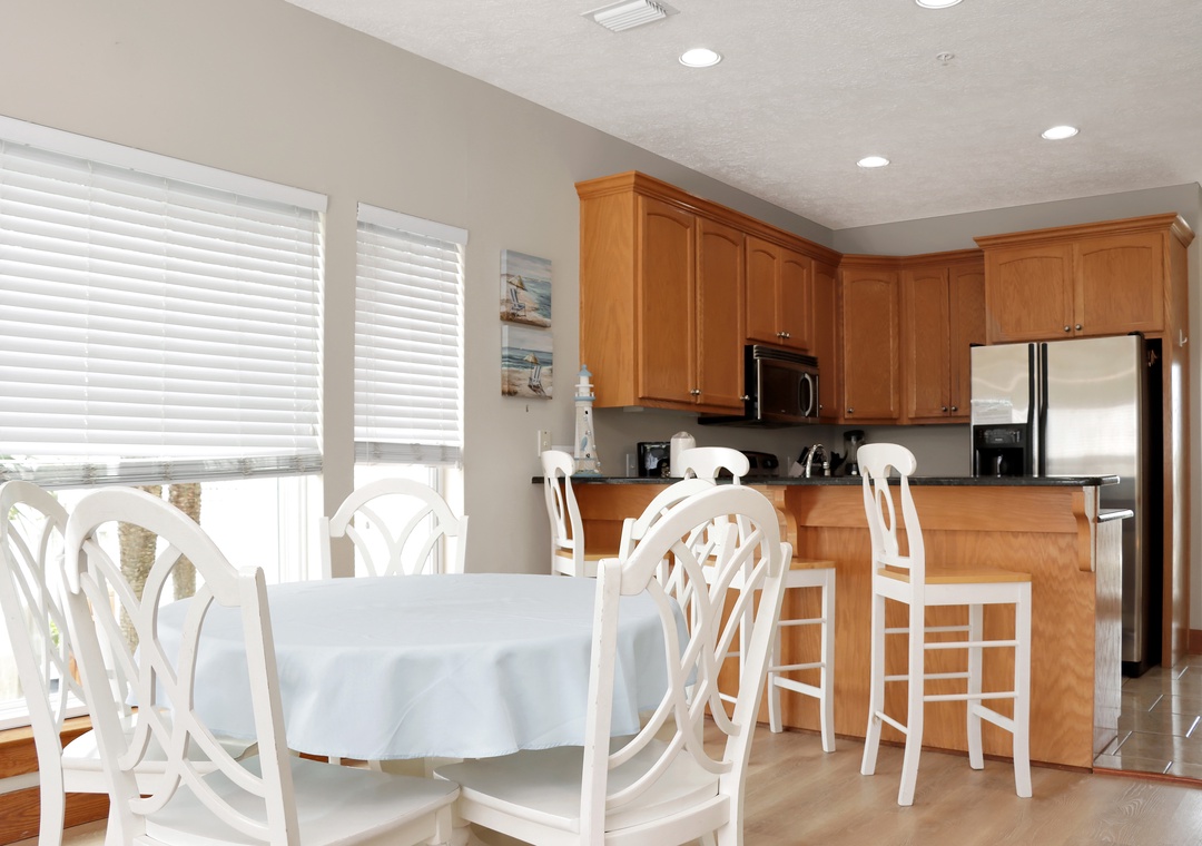 Dining Area and Kitchen