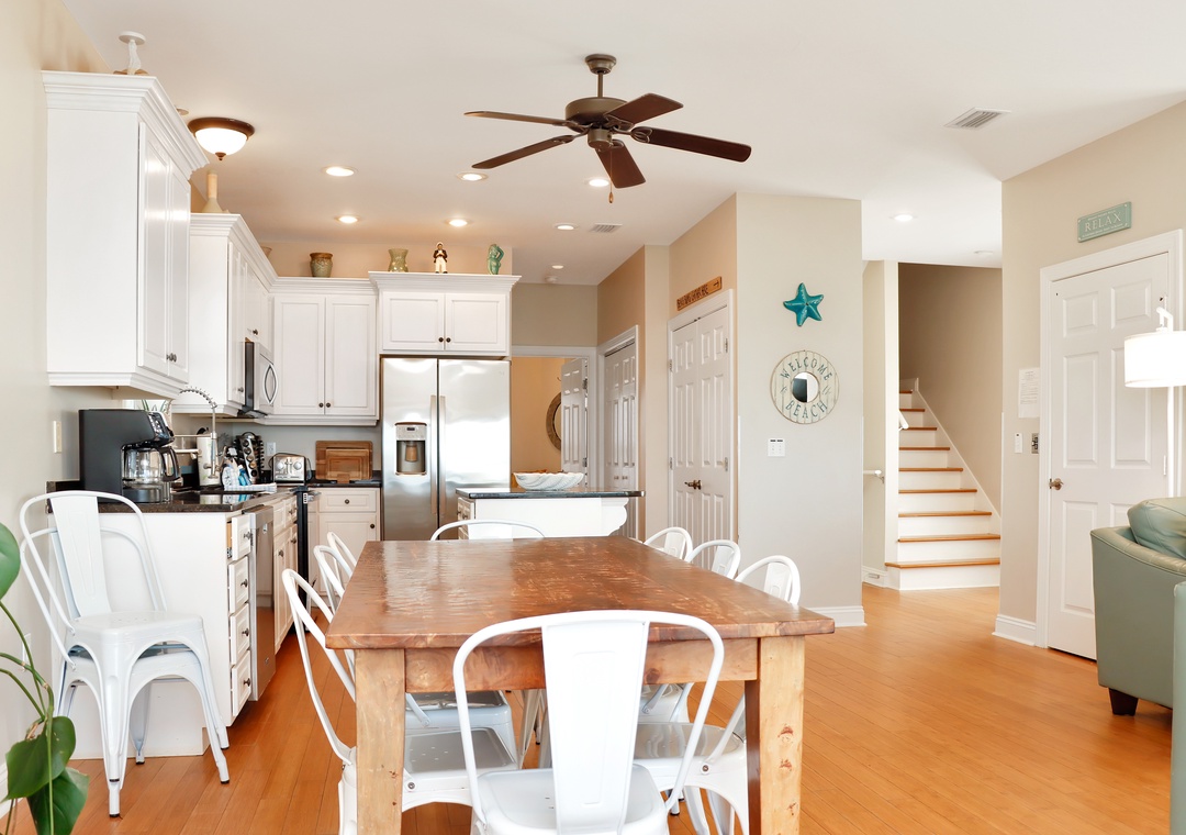 Dining Area and Kitchen