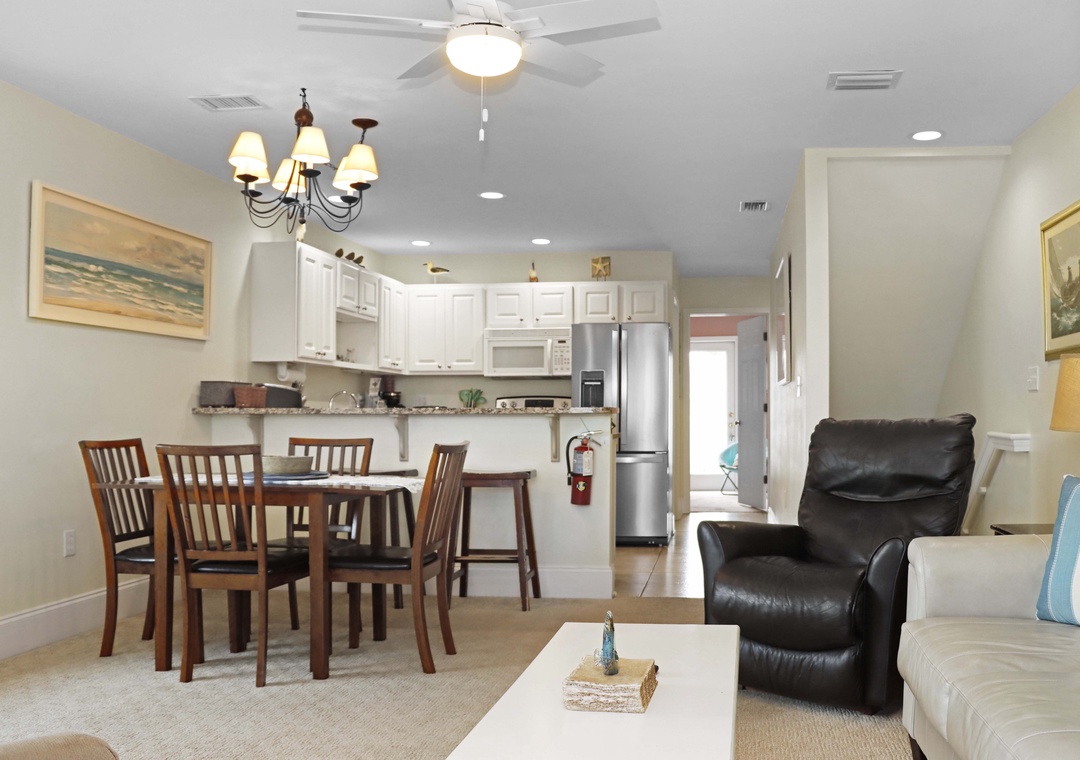 Living Room and Kitchen