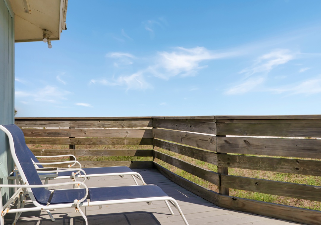 Beach Front Deck