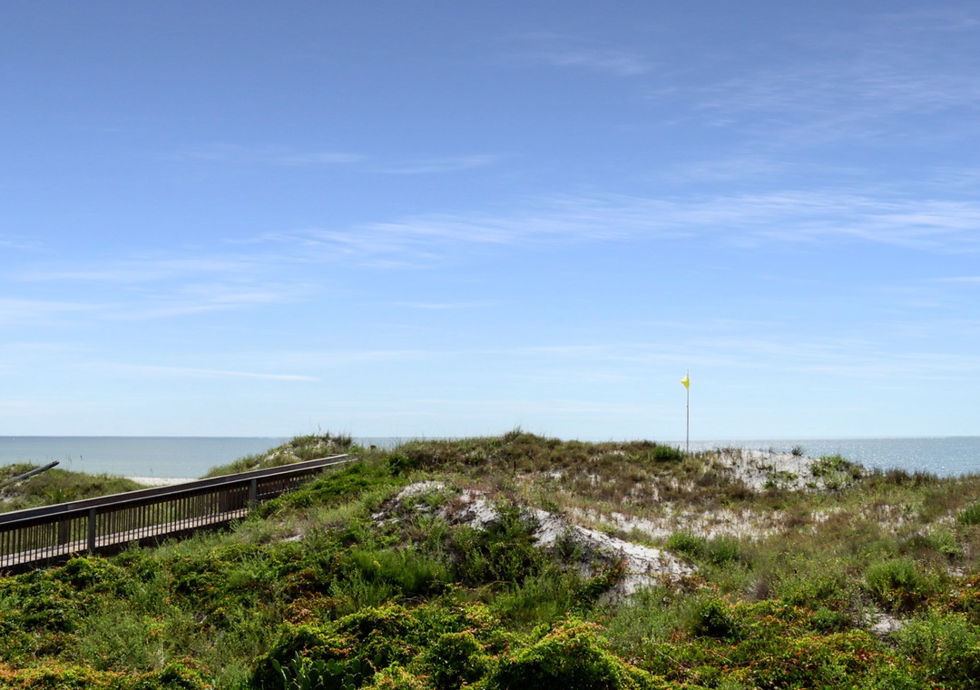 Beach View from Main Floor Deck