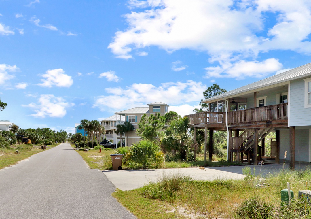 View Towards Beach Access from Tupelo Honey