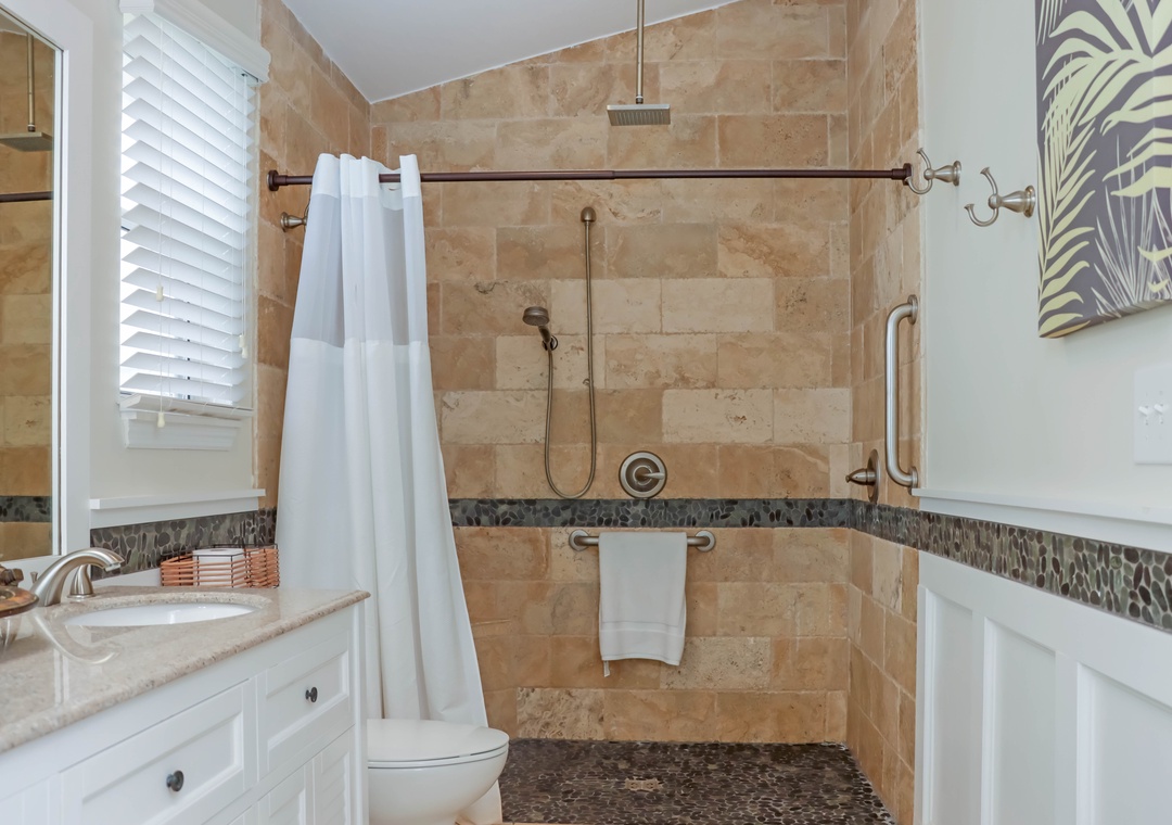 Upstairs Full Bathroom Shower