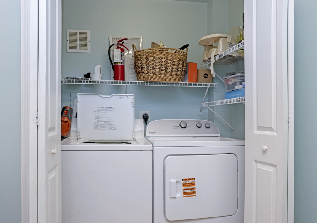 Ground Floor with Laundry Closet