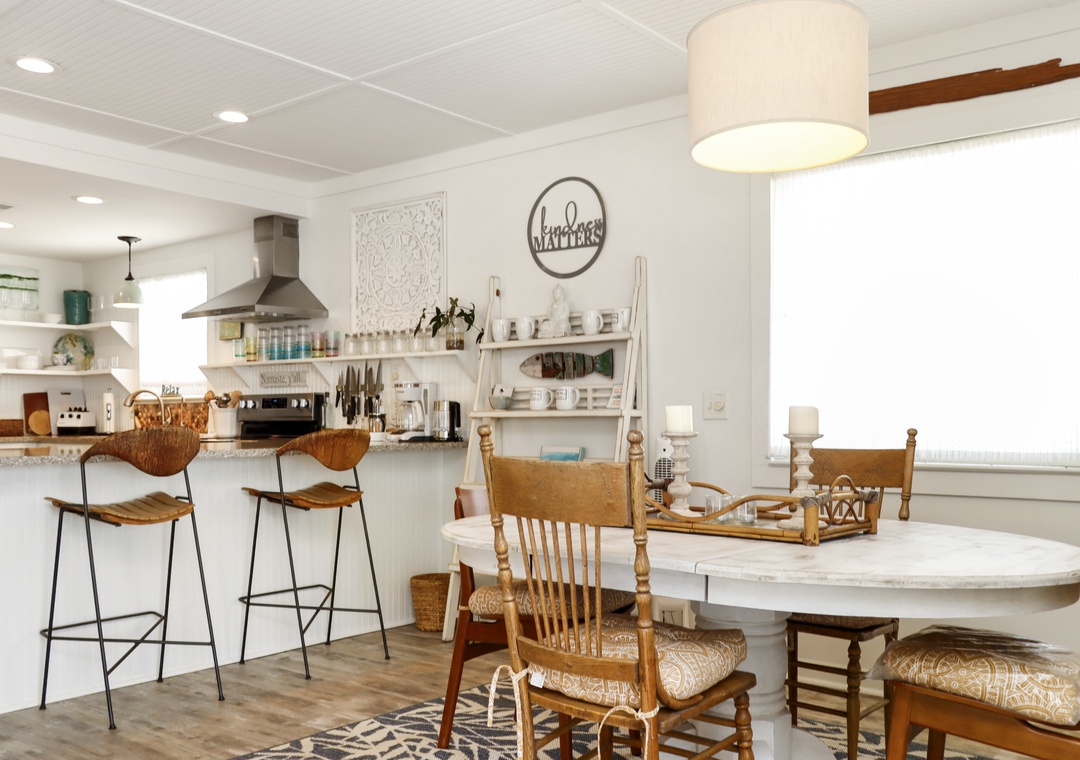 Dining Area and Kitchen