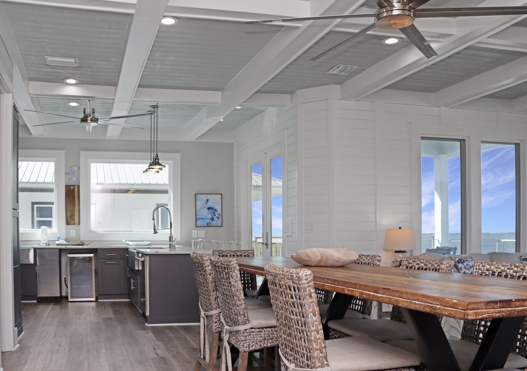 Dining Area and Kitchen