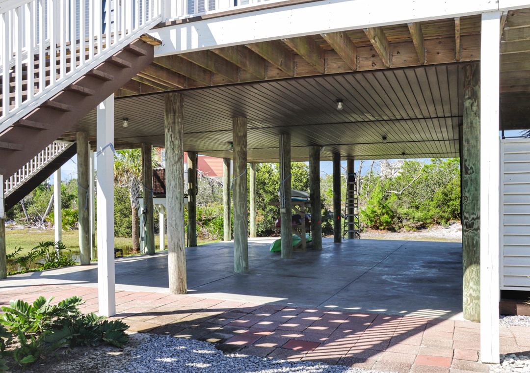 Parking Under House