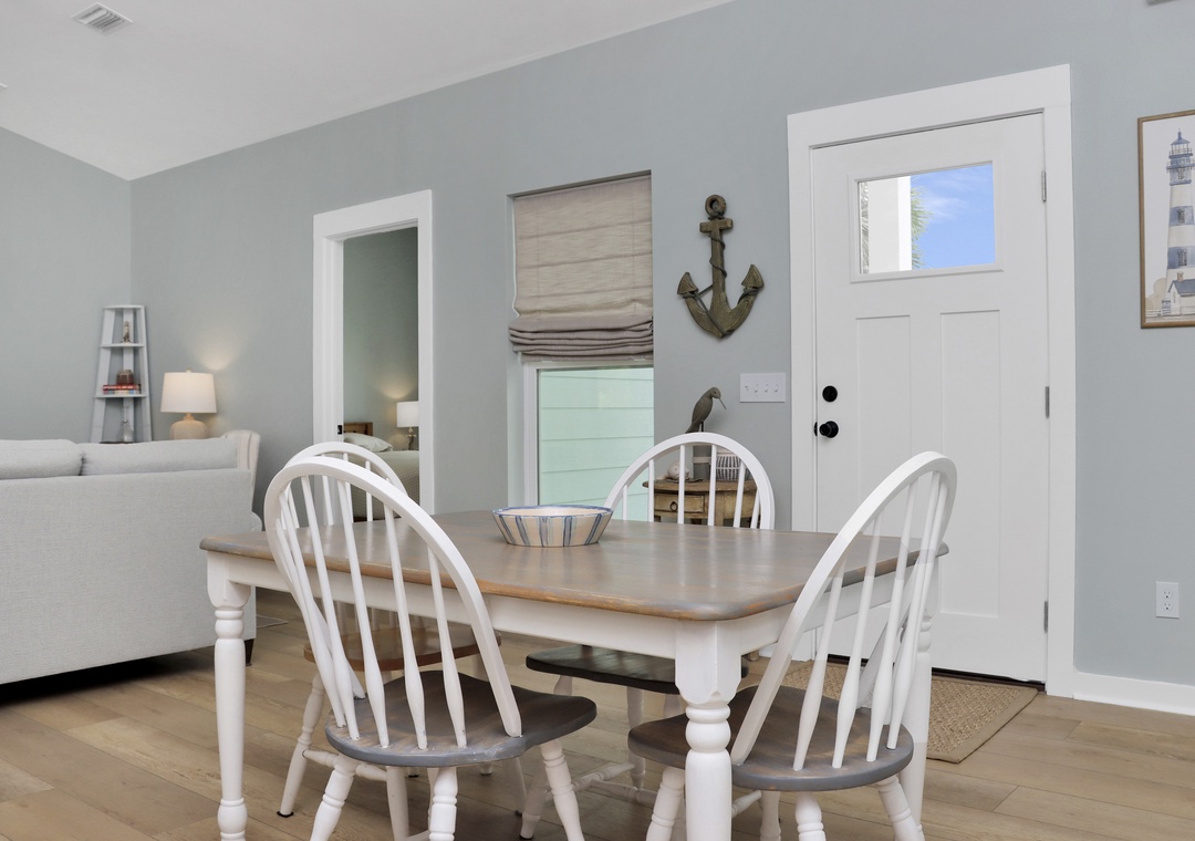 Dining Area and Living Room
