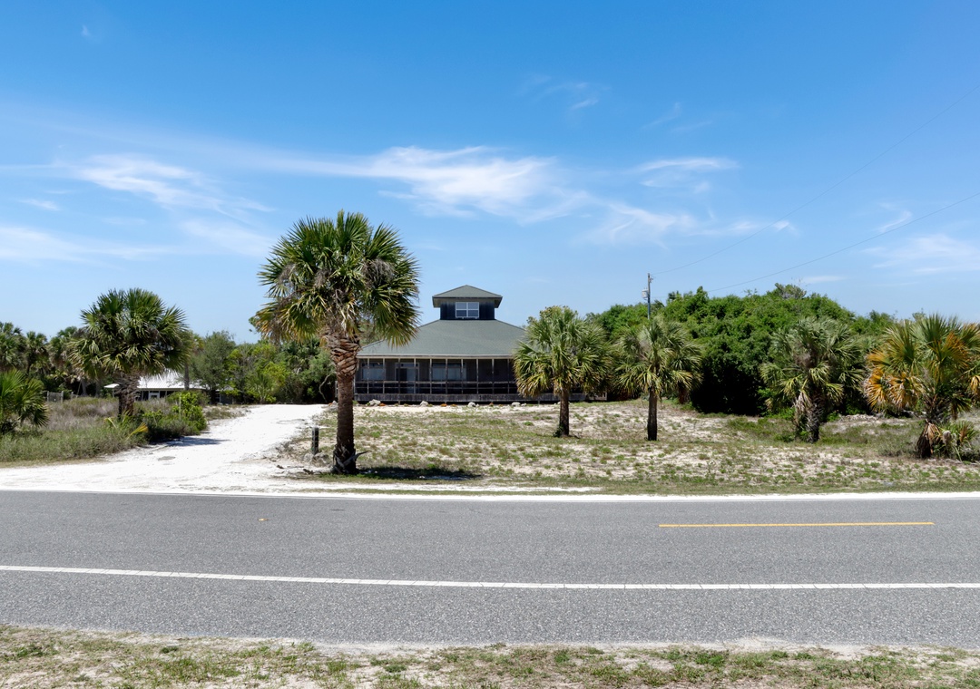 View of House from Beach Access