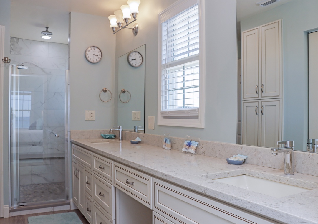 Master bathroom