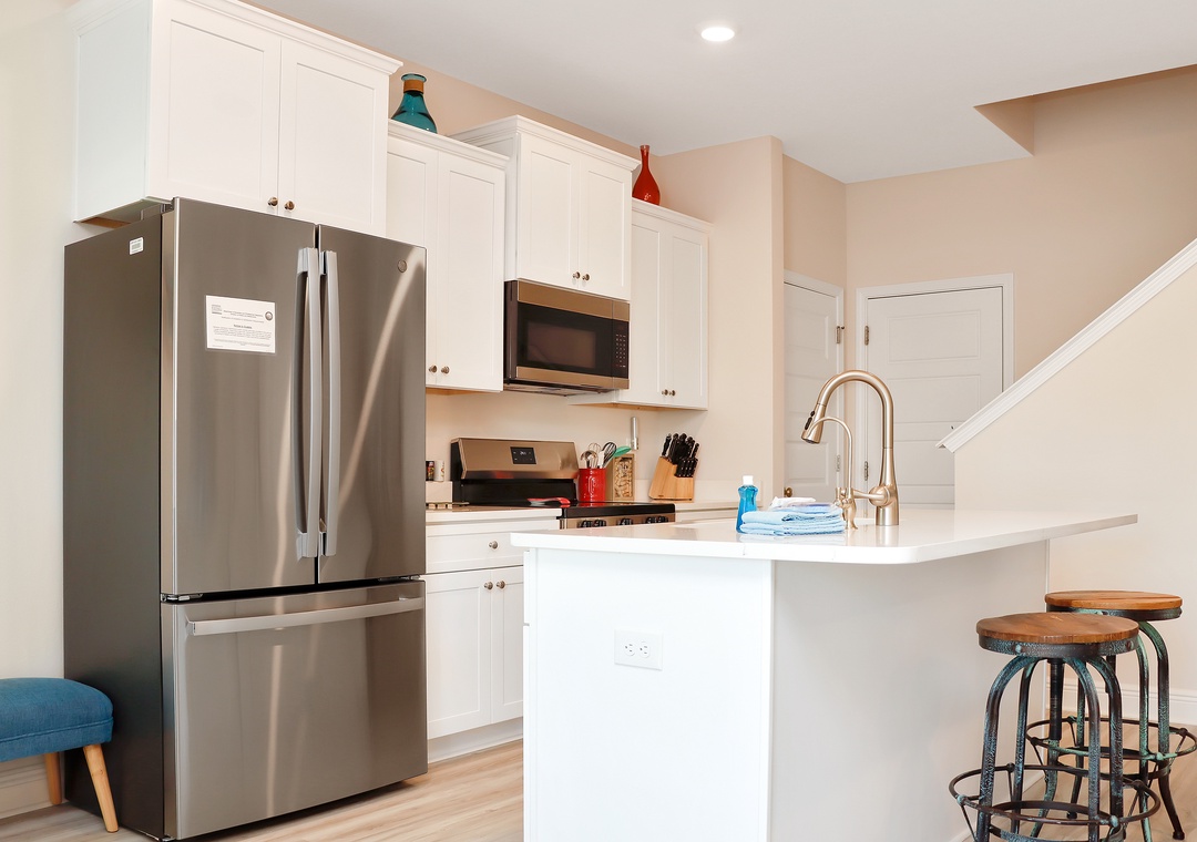 Kitchen with Bar Seating