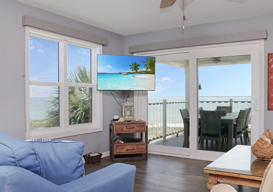 Beach Front Living Room TV