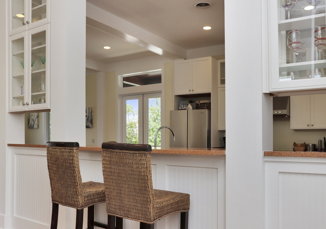 Kitchen Bar at the Entrance