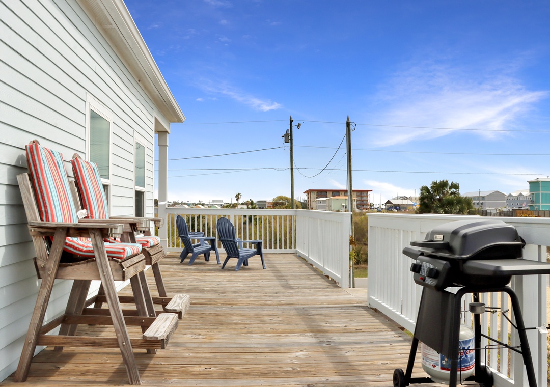Grilling Area on Sun Deck