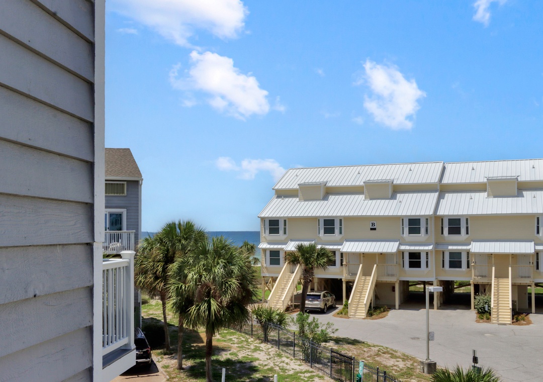 Bedroom 2 - Beach View from Deck