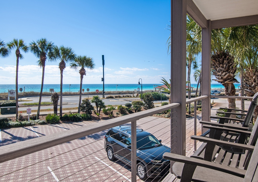 Destiny Beach Villas #9A balcony views