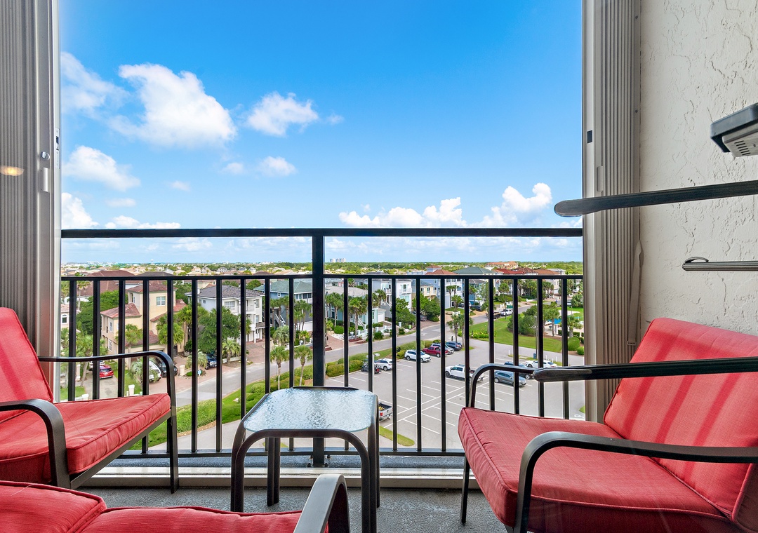 Enjoy the Gulf Breeze from your private balcony