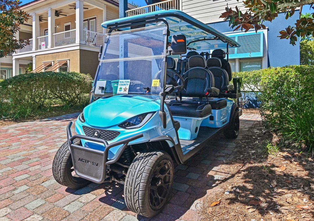 Golf Cart Included!