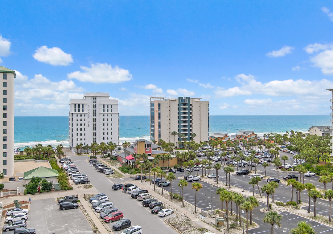 Amazing Gulf views from the balcony