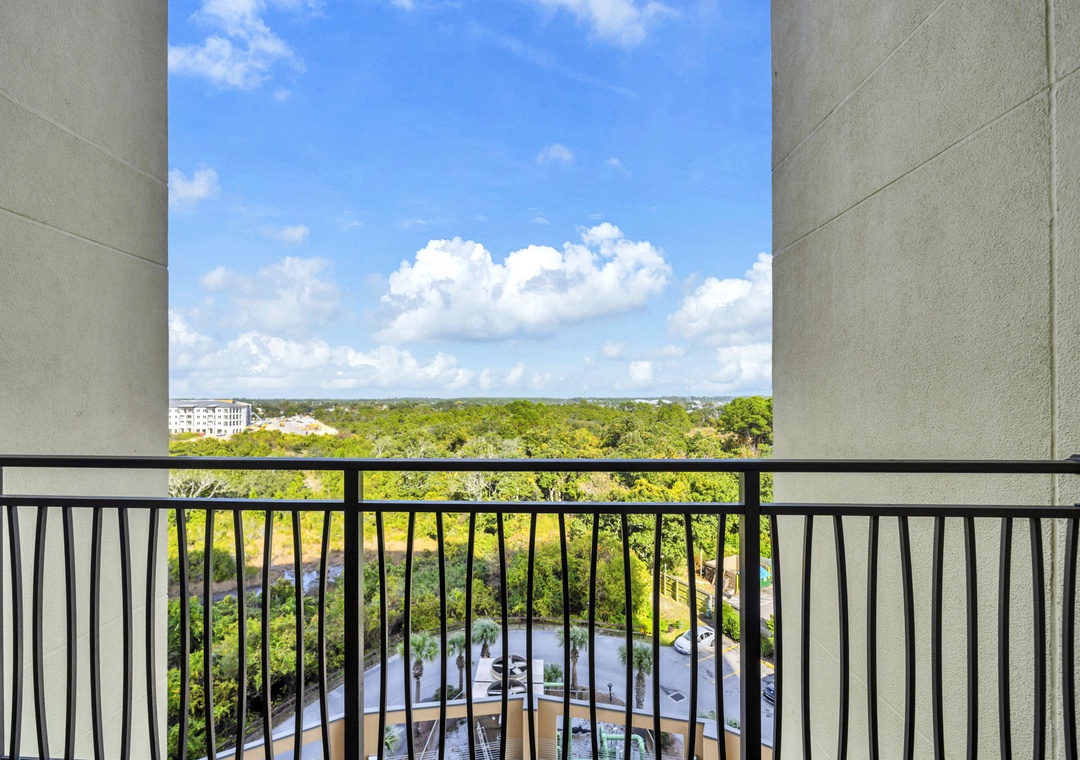 Views from the balcony