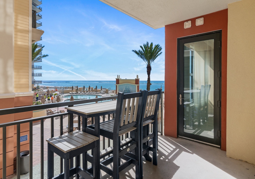 Beautiful balcony views