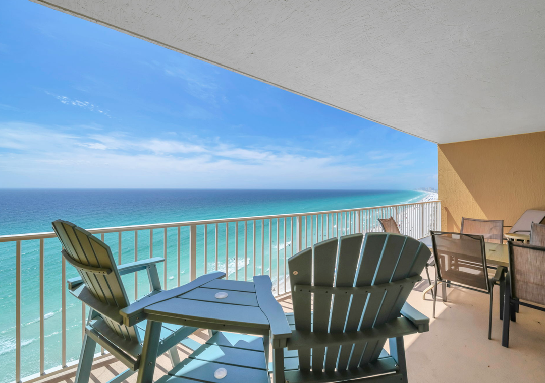 Treasure Island 1410 balcony