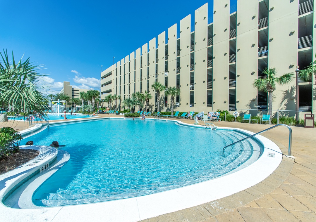 Have some fun at the North pool 