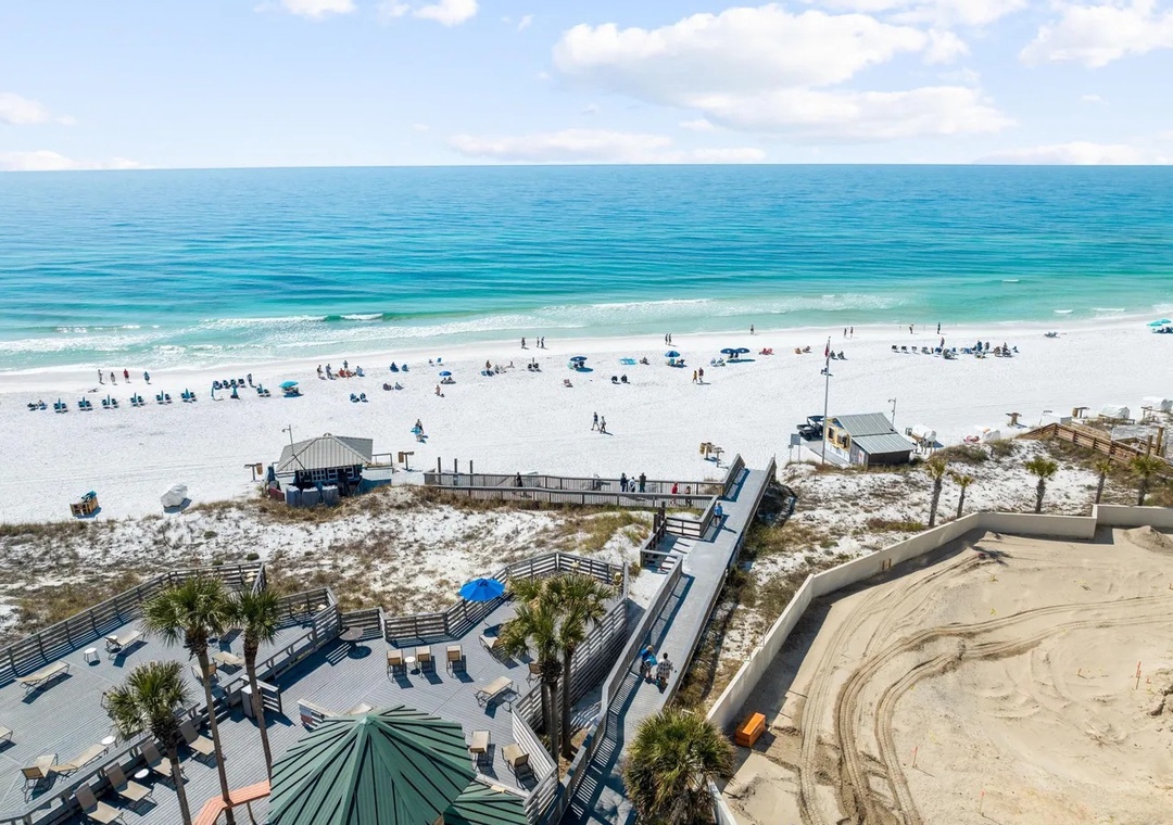 Sugar-White Sand Beaches Just Minutes Away