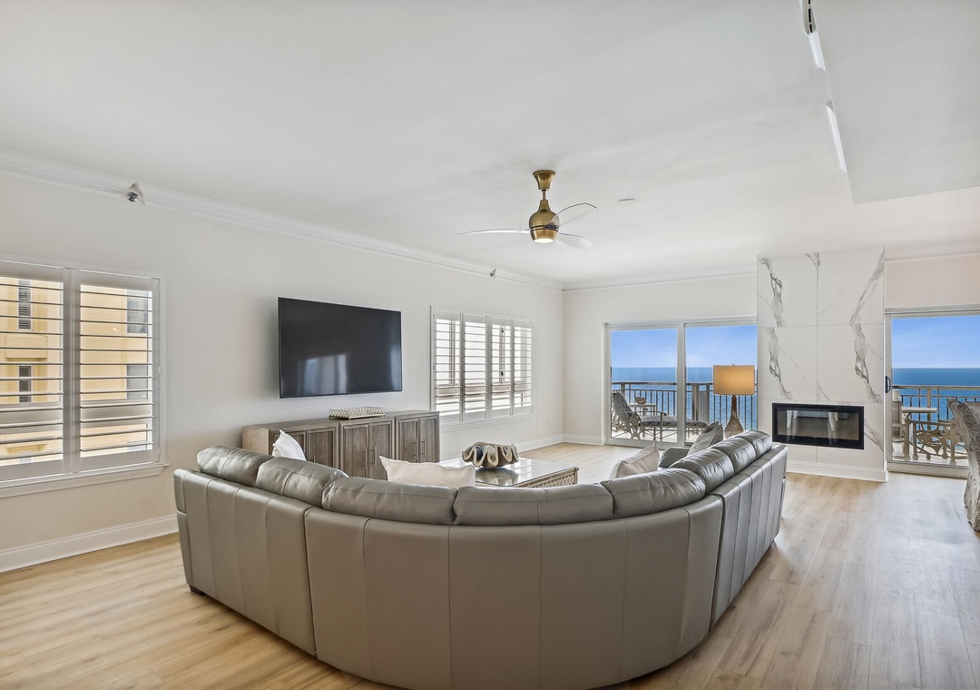Plenty of room to relax in the living room