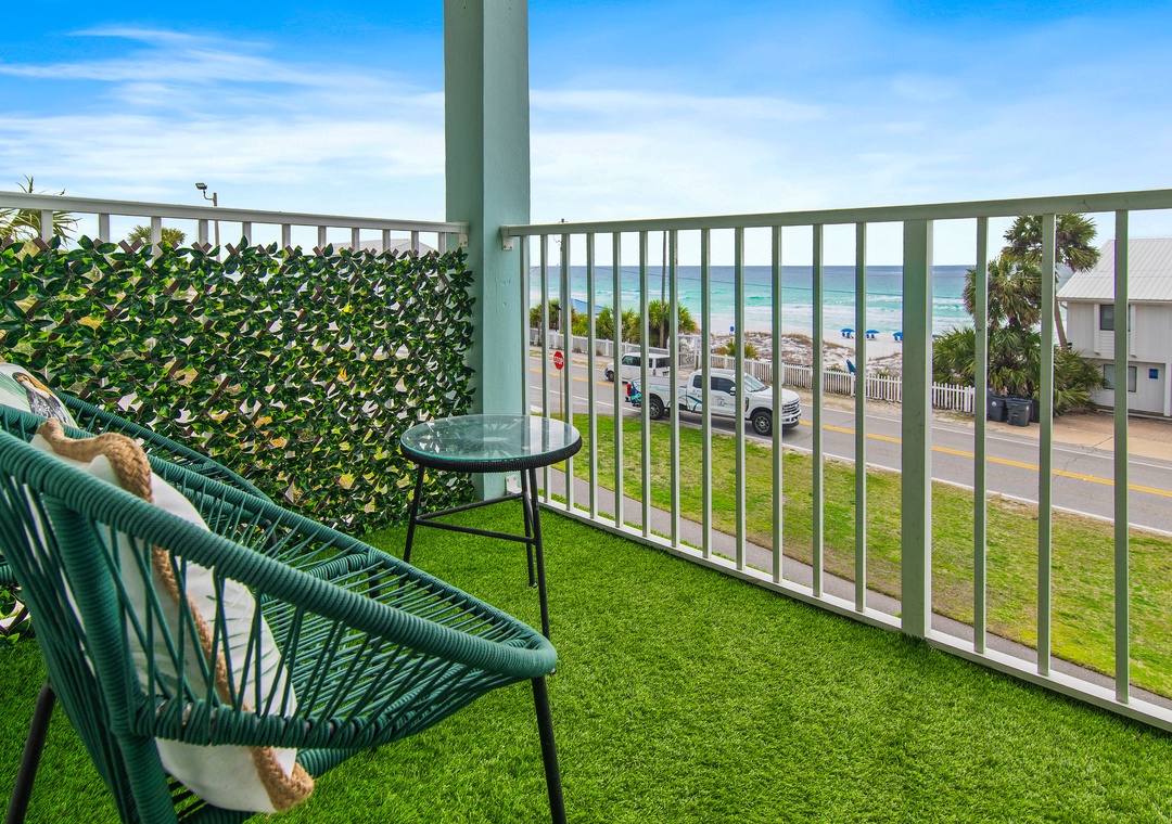 Gulfview I 314 balcony