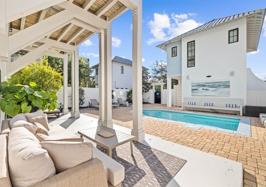 Relax by the pool