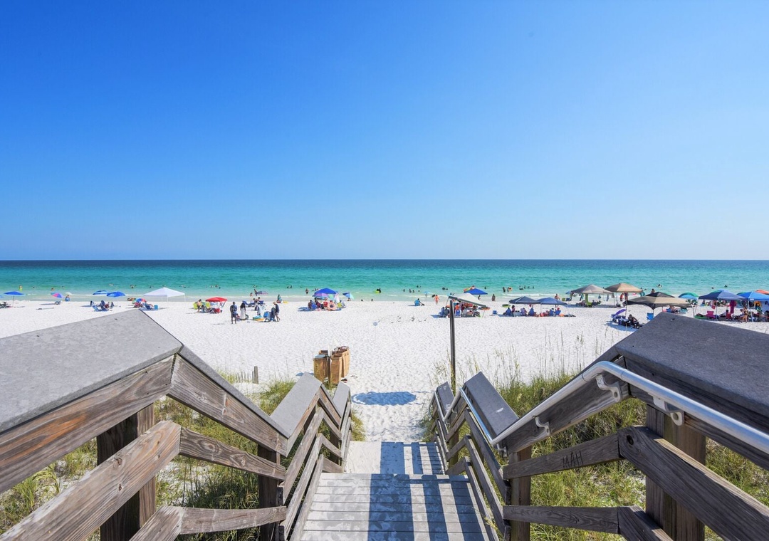 Just a short walk to beach access!