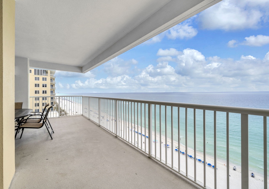 Majestic Beach Towers 2-1509 balcony