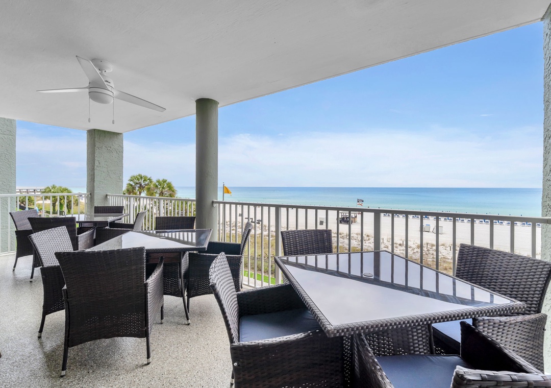 Long Beach Resort 2-201 balcony