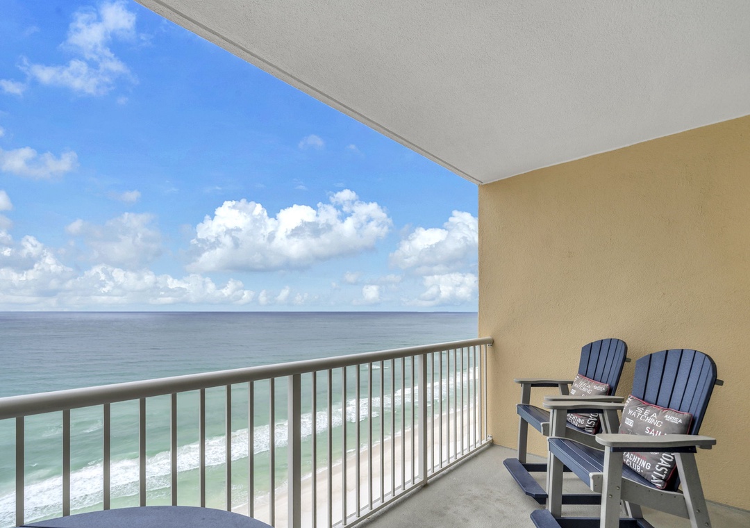 Majestic Beach Towers 2-1703 balcony