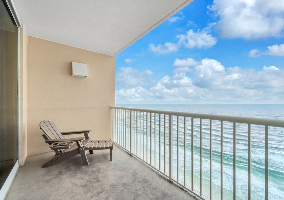 Majestic Beach Towers 2-2107 balcony