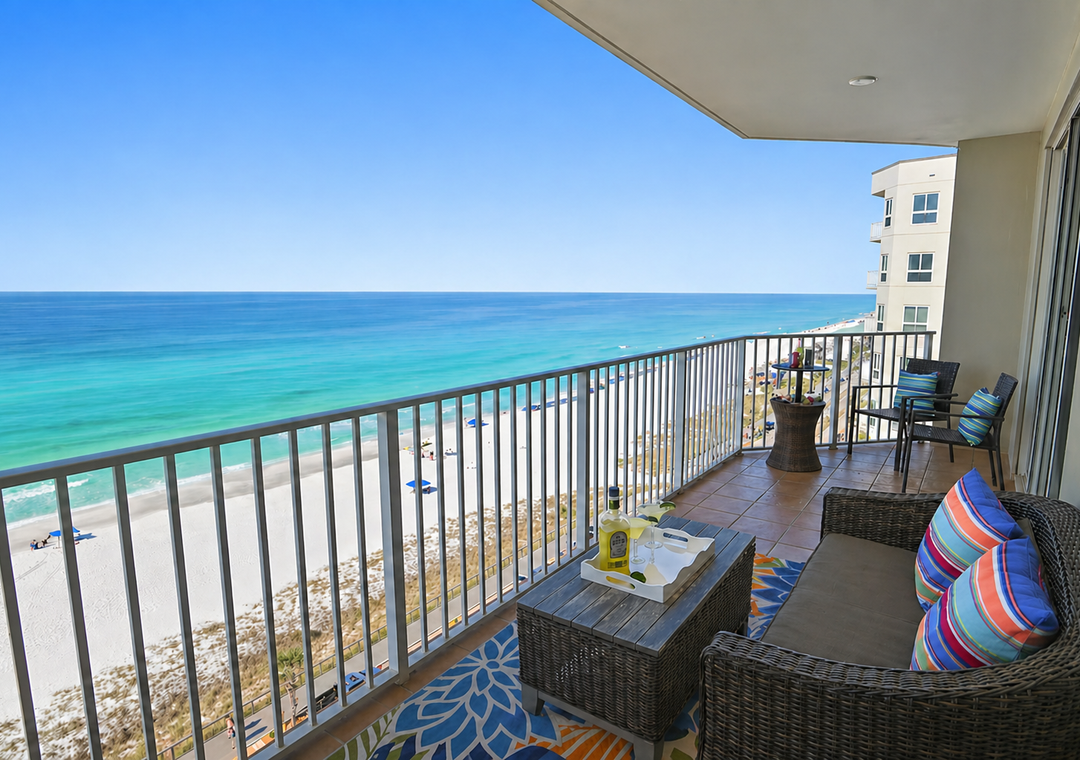 Majestic Sun 1014B- Shades of Blue balcony