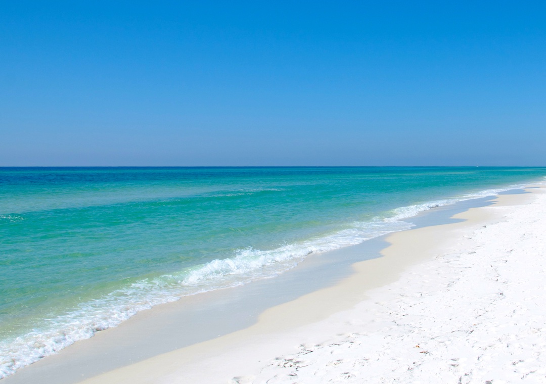 Short walk tp Beautiful white sand beaches