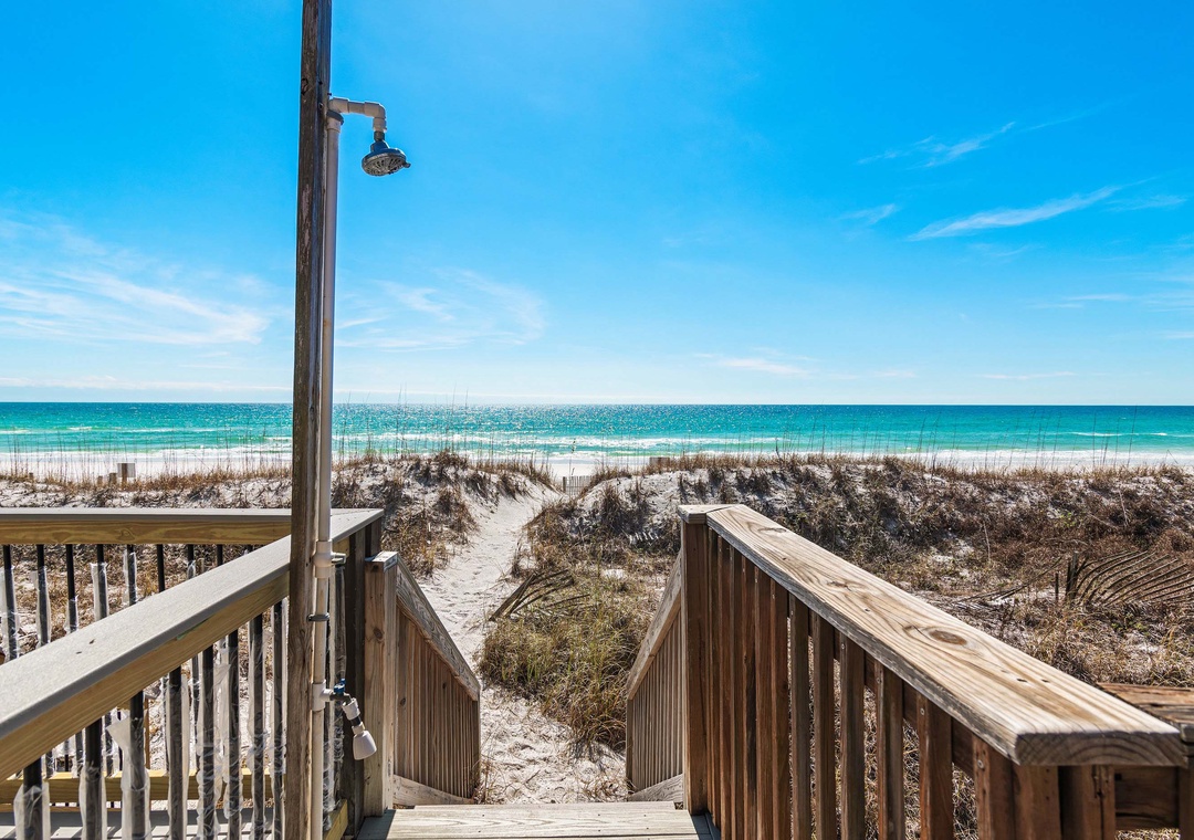 Head down to the beach