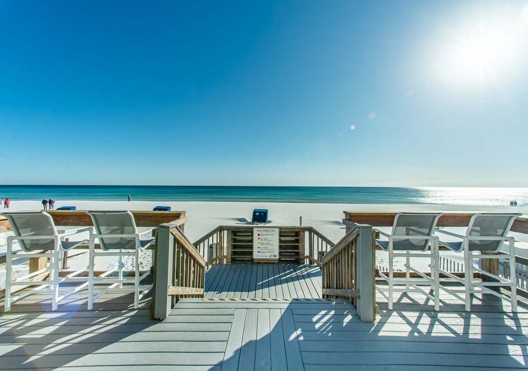 Head down to the beach!