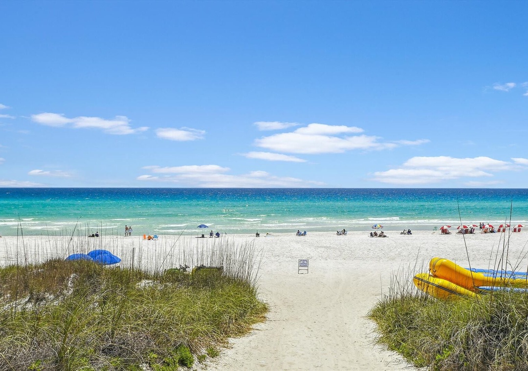 Head to the beach!