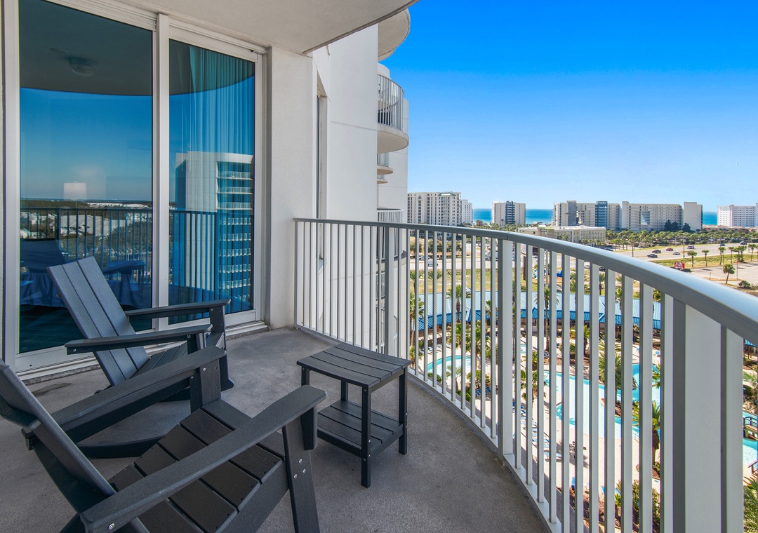 Palms Resort #11007 balcony