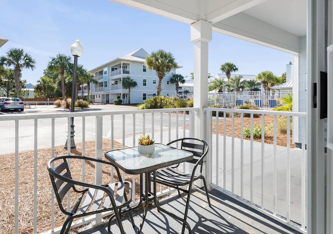 Beachside Villas 912 patio