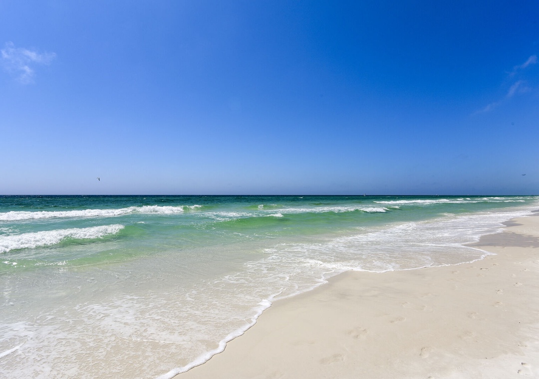 Beautiful beach front