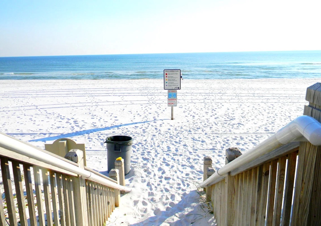Okaloosa Beach Entrance 