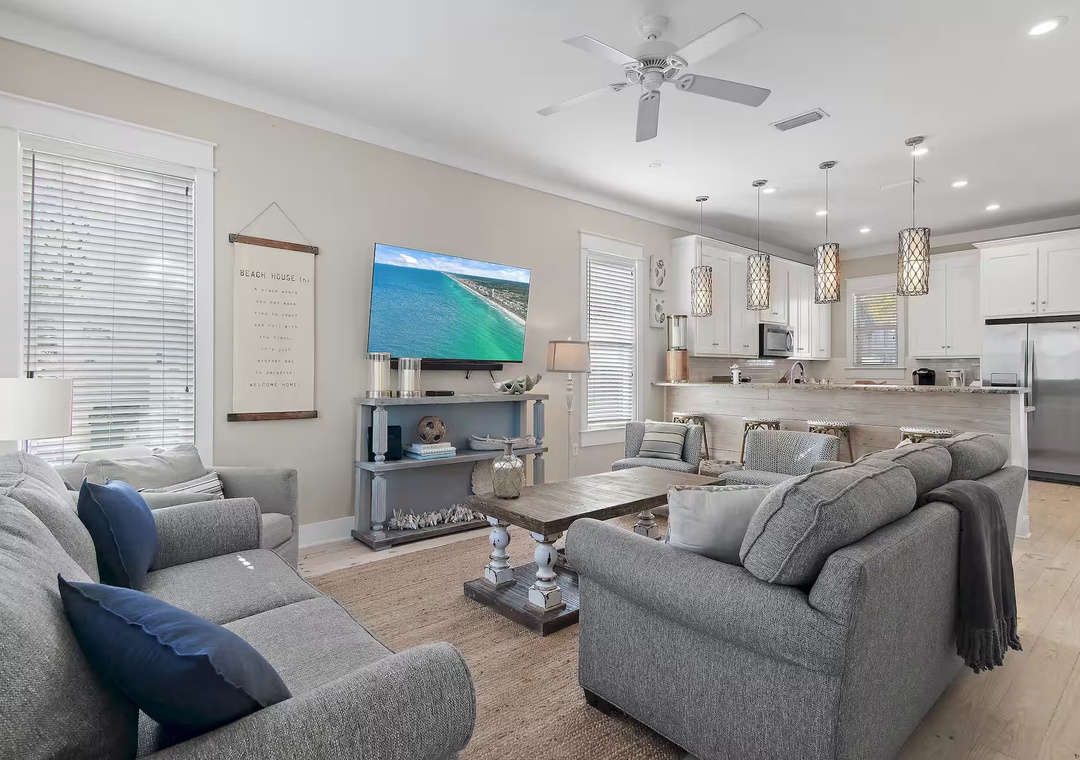 Spacious Living Room