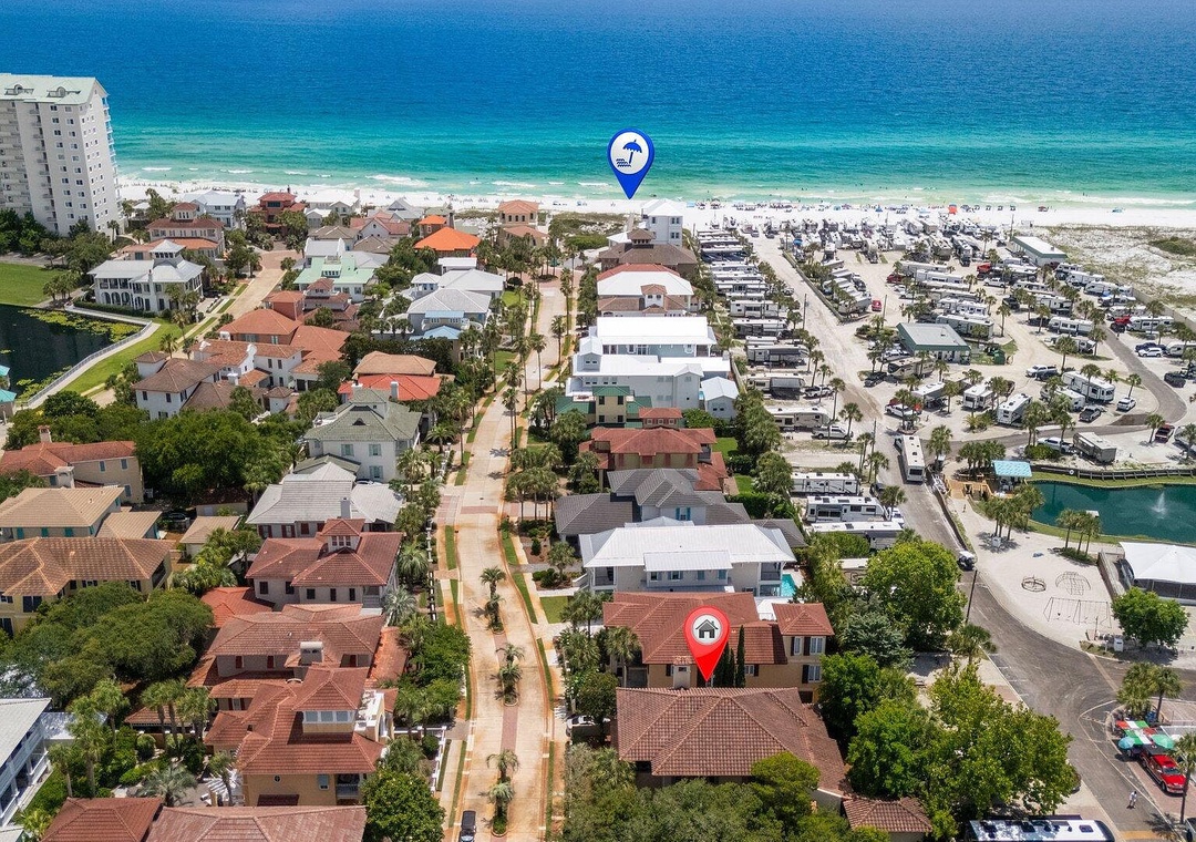 Aerial Beach View