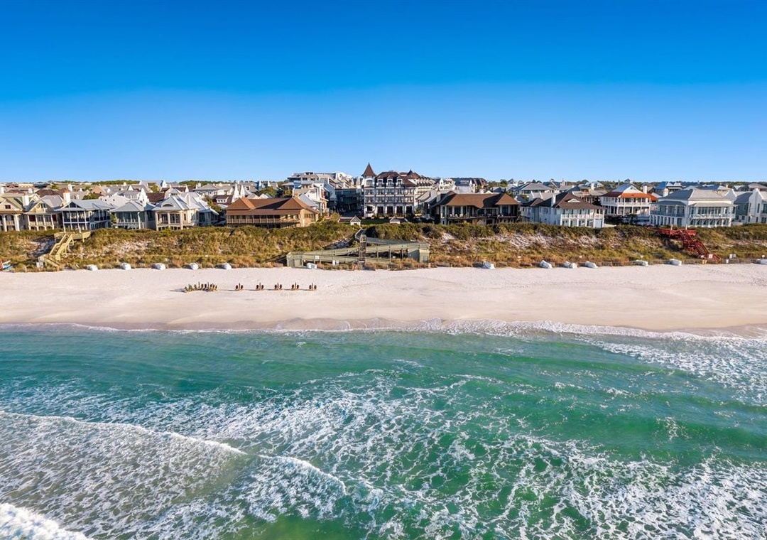 Stay here for fun Beach days