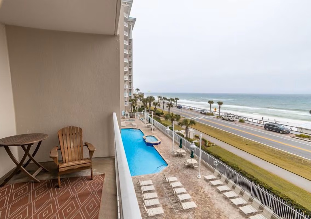 Balcony with Gulf Views