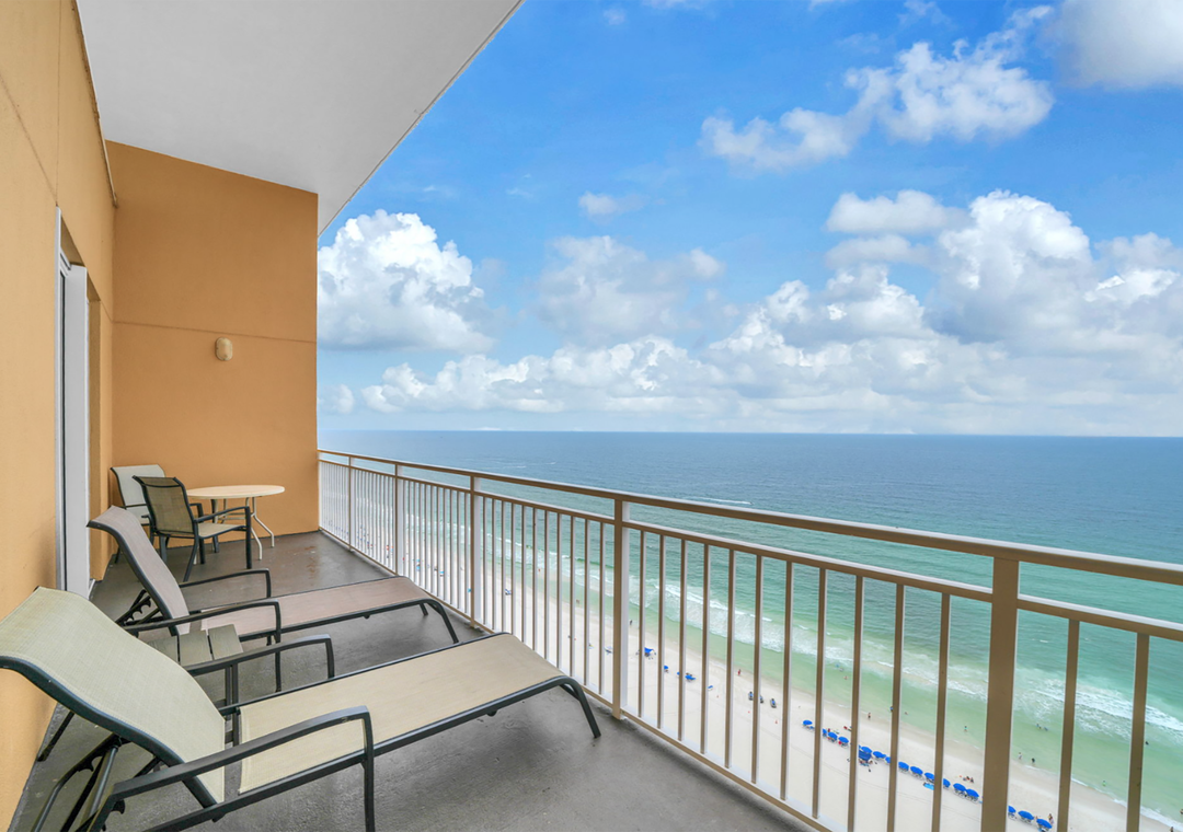 Sterling Reef 1904- Penthouse balcony views